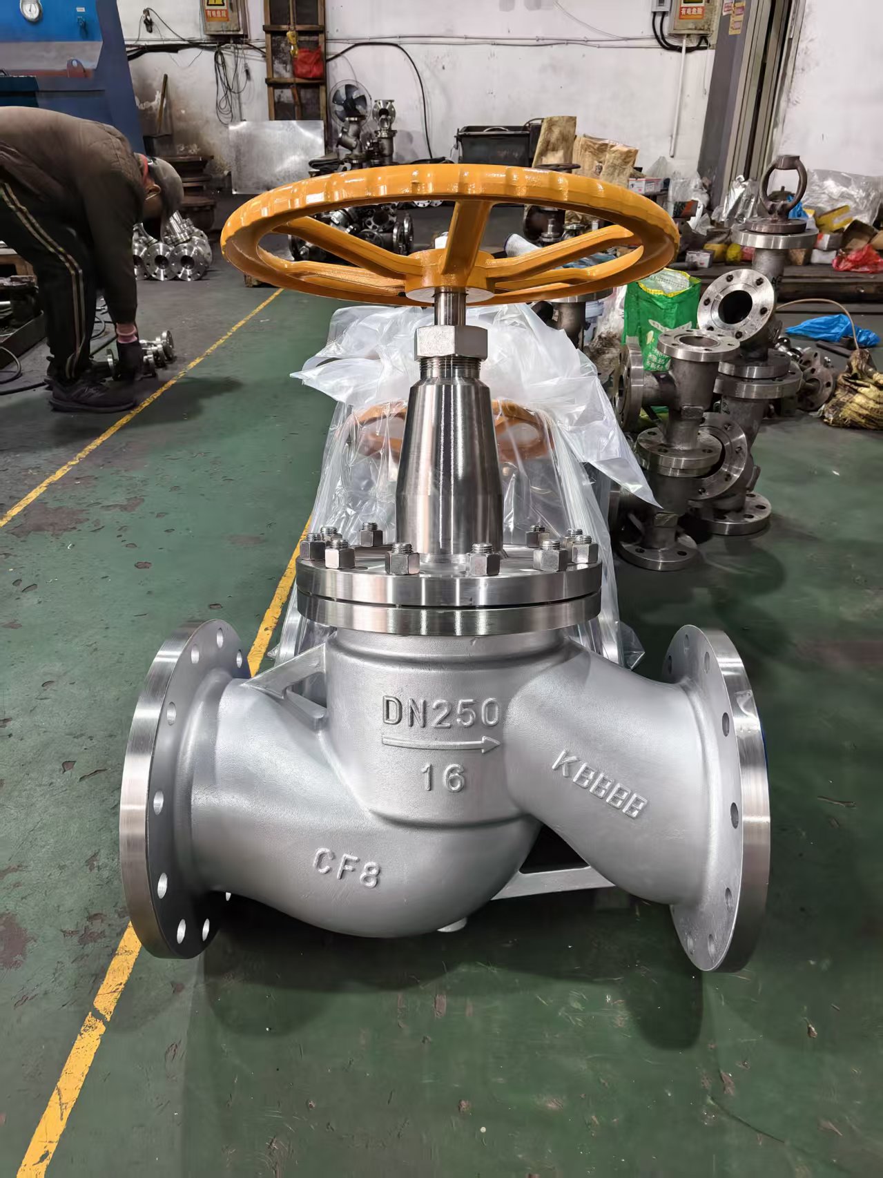 Stainless Steel Ammonia Globe Valve Stainless Ammonia Series factory product photo